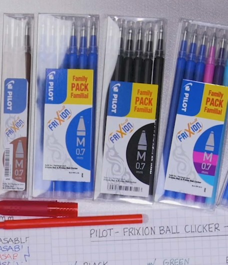 Pilot Frixion Refills 0.7 Pack of 6 Blue