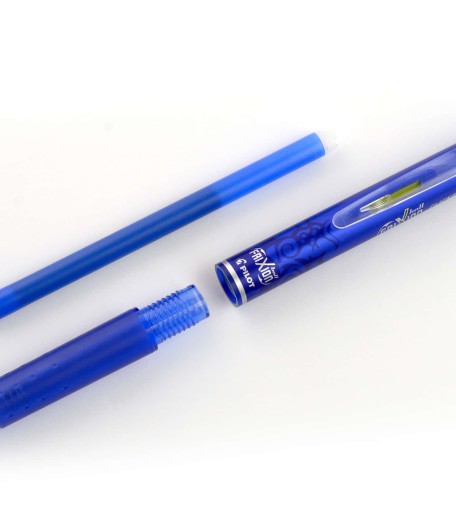 Friction Erasable Pens - Value Pack of 6 Black & 6 Blue Pens with Ultra Fine - 